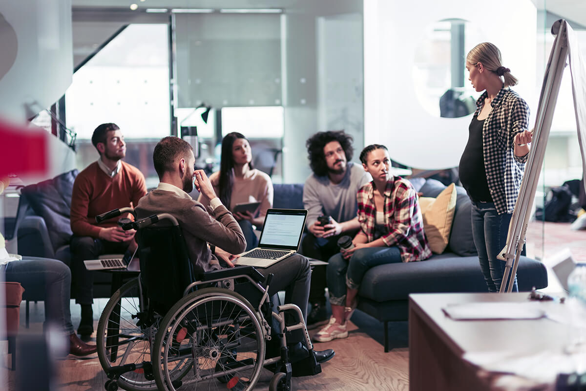 Companies with a diversity policy are more likely to hire people with disabilities.