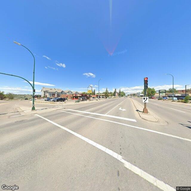 Street view of Lethbridge, AB