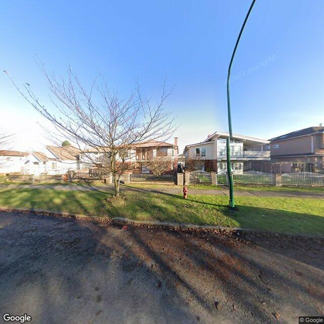 Street view of 4596 Inverness St.Vancouver, BC V5V 4X4