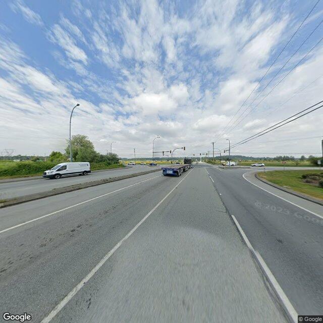 Street view of Surrey, BC