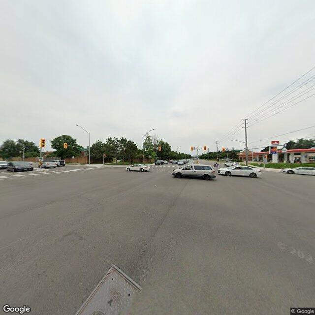 Street view of Thornhill, Bathurst and Clark