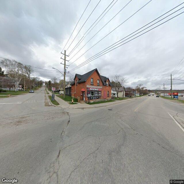 Street view of Midland, ON