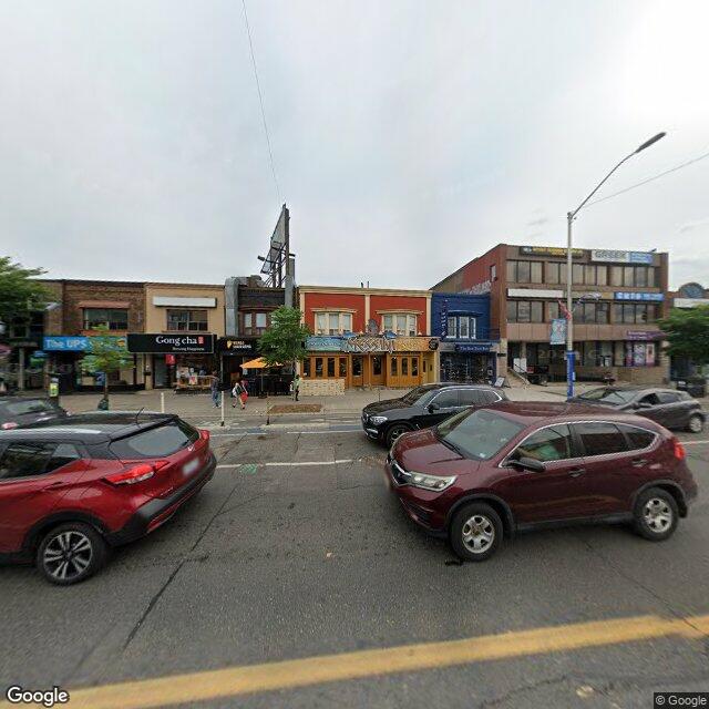 Street view of 445 Danforth Avenue Toronto, ON M4K 1P1