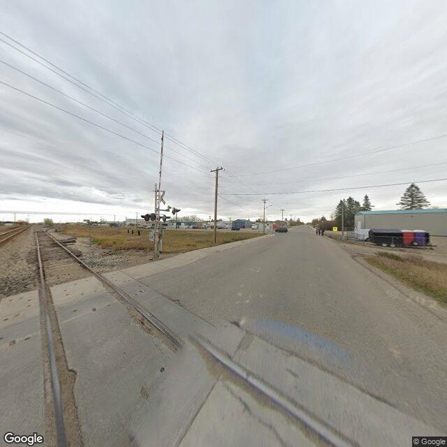 Street view of Didsbury, AB
