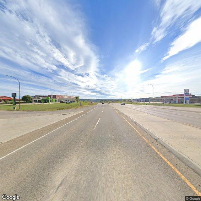 Street view of Peace River, AB