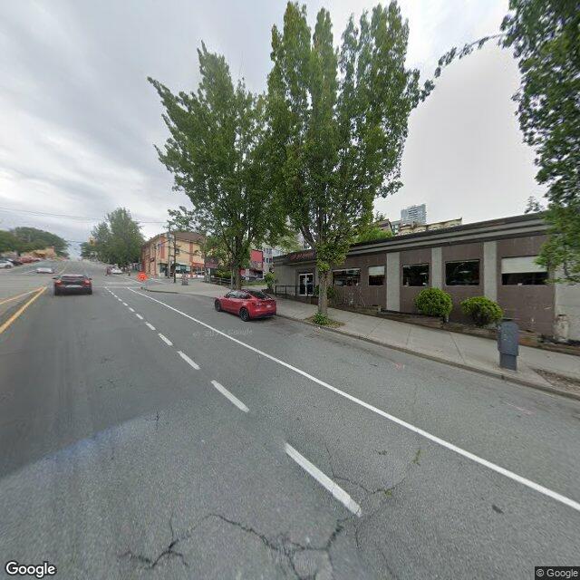 Street view of New Westminster, BC