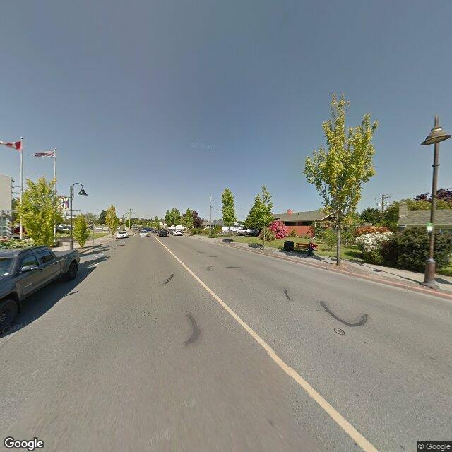 Street view of Parksville, BC