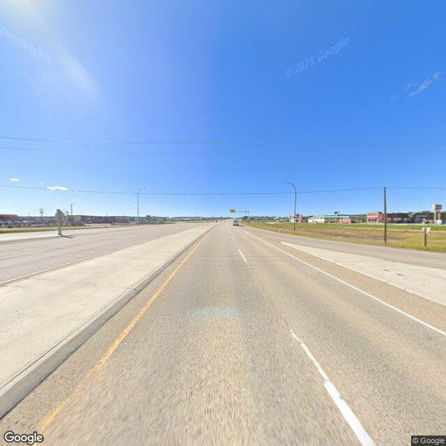Street view of Peace River, AB