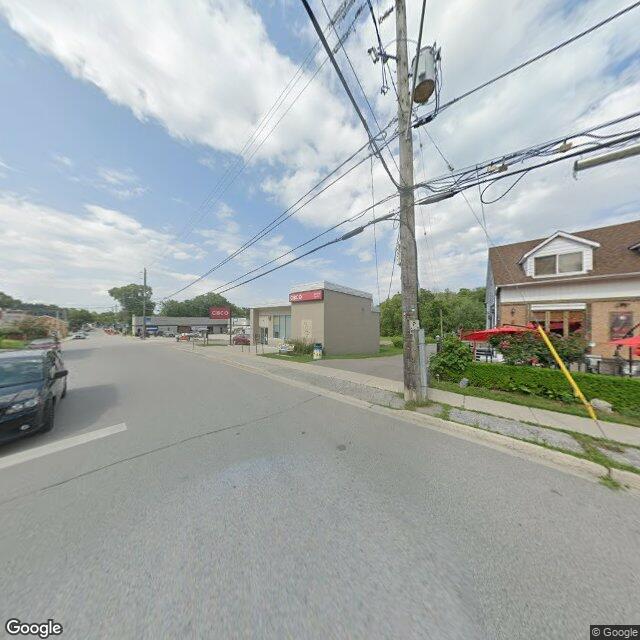 Street view of Schomberg, ON